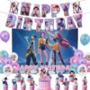 K-POP Demon Hunters Birthday Decoration Kit | Complete Party Set
