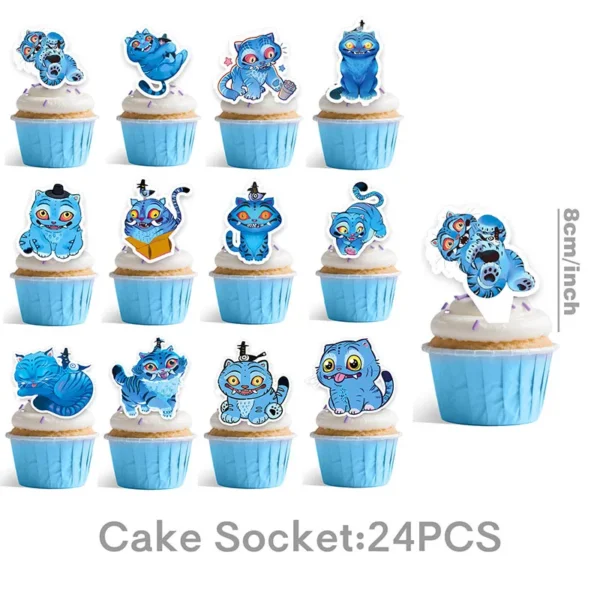Kpop Demon Hunters Birthday Decoration Set