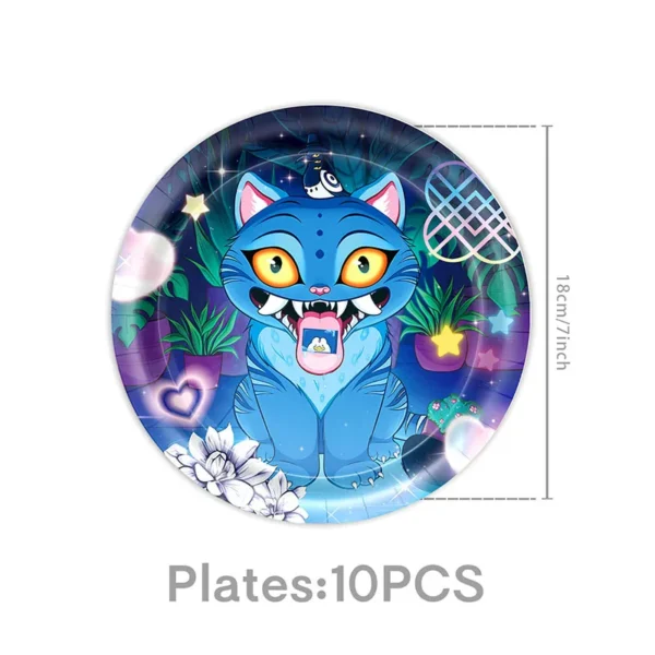 Kpop Demon Hunters Birthday Decoration Set